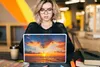 MuchoWow® Laptop Aufkleber Sticker Cover Sonnenuntergang - Produktbild-Vorschau 5