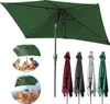 Ombrellone Clanmacy rettangolare per balcone Ø210x140cm Anteprima dell’immagine prodotto 1