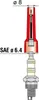 Zündkerzenstecker | MTA | 5kΩ | gerade | Rot | 7mm Kabel Produktbild-Vorschau 7