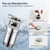 Homelody Wasserhahn Bad Chrom+Universal Ablaufgarnitur Produktbild-Vorschau 11
