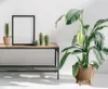 Öko-Holz Naturo Blumentopf, Beige, Braun, 24 cm x 19,5 cm, Produktbild-Vorschau 5