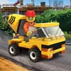 BLOCKI MyCity Baustelle Bausatz Betonmischer Spielzeug Produktbild-Vorschau 6