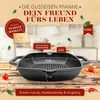 KRUSTENZAUBER 26cm Grillpfanne Induktion Doppelgriff - Produktbild-Vorschau 3