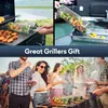 Rollendes Grillkörbe mit Griff (2 Stück, 30cm x 10.9cm), Produktbild-Vorschau 6
