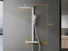 EMKE Duschsystem mit Thermostat, 36x24cm Regenduschkopf, Produktbild-Vorschau 3