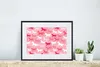 MuchoWow® MuchoWow® Gerahmtes Poster Pferde - Rosa - Tiere Produktbild-Vorschau 6