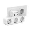 TESSAN Mehrfachstecker 3 Fach Steckdosenadapter mit 2 USB A Produktbild-Vorschau 1