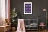 MuchoWow® MuchoWow® Gerahmtes Poster Blumen - Lila - Produktbild-Vorschau 6