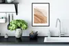 Poster mit Rahmen - Aquarell - Natur - Abstrakt - 30x40 cm Produktbild-Vorschau 4