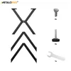 MetaloPro Pieds de table Spider, pieds de table en métal, Voir les images du produit 17