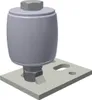 MEA-Aussenführungsrolle Nylon mit Platte 336650 Produktbild-Vorschau 1