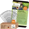 TTL GARDEN Unkrautvlies 30m² 2x15m + 50 Erdanker verzinkt Produktbild-Vorschau 1
