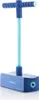 A blue pogo jumper with a T-shaped handle and a rectangular base. Produktbild-Vorschau