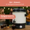 Clatronic® 2in1 Heißgetränke- & Einkochautomat mit 25L Produktbild-Vorschau 2