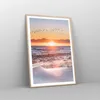 Gerahmtes Poster - Rahmen in heller Eiche - Sonne Strand Produktbild-Vorschau 8