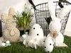 Kaemingk Oster-Hase Teddy beige 23 cm x 12 cm Produktbild-Vorschau 5