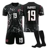 #19 DAVOES Maglia da calcio da trasferta del Canada per i Anteprima dell’immagine prodotto 1