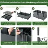 Pflanzkasten mit Rankgitter, selbstbewässernd, 80 x 40 x Produktbild-Vorschau 4