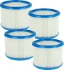 vhbw 4 Faltenfilter Ersatz für Bosch 2607432024 für Produktbild-Vorschau 1