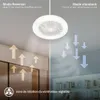 Briloner LED Plafonnier avec ventilateur, 5 vitesses, Voir les images du produit 11