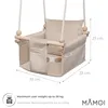 MAMOI Kinderschaukel mit Sicherheitsgurt, höhenverstellbar Produktbild-Vorschau 2