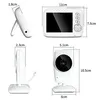 Baby Monitor mit Kamera,Video-babyphone,Baby Produktbild-Vorschau 2