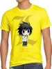 style3 L note death Herren T-Shirt Notizbuch Anime Manga Produktbild-Vorschau 1