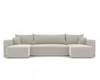 Idohome Ecksofa-Wohnzimmer Sofa mit Schlaffunktion und Produktbild-Vorschau 5