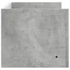 vidaXL Nástěnná police betonová šedá 100x35x30,5 cm Náhled obrázku produktu 5