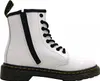 Stivali da bambina Dr Martens Delaney in vernice bianca, Anteprima dell’immagine prodotto 2