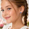 LUISIA® Ohrstecker "Schmetterling" E-15470-2 | Blau Produktbild-Vorschau 2