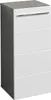 Unterschrank - Anthrazit - Weiß Hochglanz - B 34 cm - 1 Tür Produktbild-Vorschau 1
