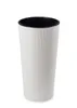 HowHomely | Sada 2 květináčů, květináč bílý - 57 a 46 cm - Náhled obrázku produktu 4