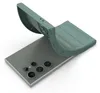 A smartphone with a green case partially covering its back. Produktbild-Vorschau