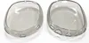 Two transparent gray protective covers for headphones are shown against a white background. Náhľad obrázku produktu