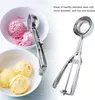 Eisportionierer Edelstahl 5 cm mit Auswerfer, für Eiscreme, Produktbild-Vorschau 5