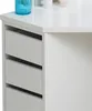 CLIPOP Coiffeuse, Coiffeuse d'angle, 114x55x140cm 3 miroirs Voir les images du produit 7