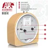 BEARWARE Budík analógový bez tikania - polkruhový - svetlé Náhľad obrázku produktu 4