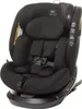 A black child car seat on a white background. Náhľad obrázku produktu
