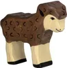 HOLZTIGER Lamm aus Holz - schwarz Produktbild-Vorschau 1