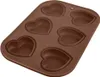 Silikonová forma Orion na pečení muffinů HEART forma na Náhled obrázku produktu 2