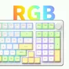 AJAZZ AK992 Gasket RGB Tri-Mode-Tastatur Bluetooth 2,4-GHz Produktbild-Vorschau 4