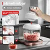 Bear 0.6L+2L Zerkleinerer Glas, 2 Geschwindigkeitsstufen, Produktbild-Vorschau 2