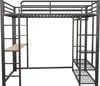 Łóżko na poddaszu Sweiko z drabinką 90x200cm, pojedyncze Podgląd zdjęcia produktu 13
