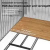 Outsunny Gerätehaus mit Bodenrahmen Geräteschuppen Produktbild-Vorschau 6