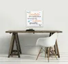 Wandbild 20x20cm Genieße die kleinen Dinge Spruch Deko Produktbild-Vorschau 5