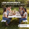 CASARIA® Bierzeltgarnitur 180 cm Klappbar Kunststoff 2x Produktbild-Vorschau 8