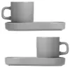 blomus Pilar Set 2 šálky na espresso, Mirage Grey, Náhľad obrázku produktu 3