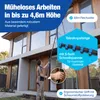 Teleskop Waschbürste bis zu 7m 3-in-1 Bürstenkopf | Produktbild-Vorschau 3