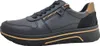 A single black sneaker with gold accents is shown against a white background. Anteprima dell’immagine prodotto
